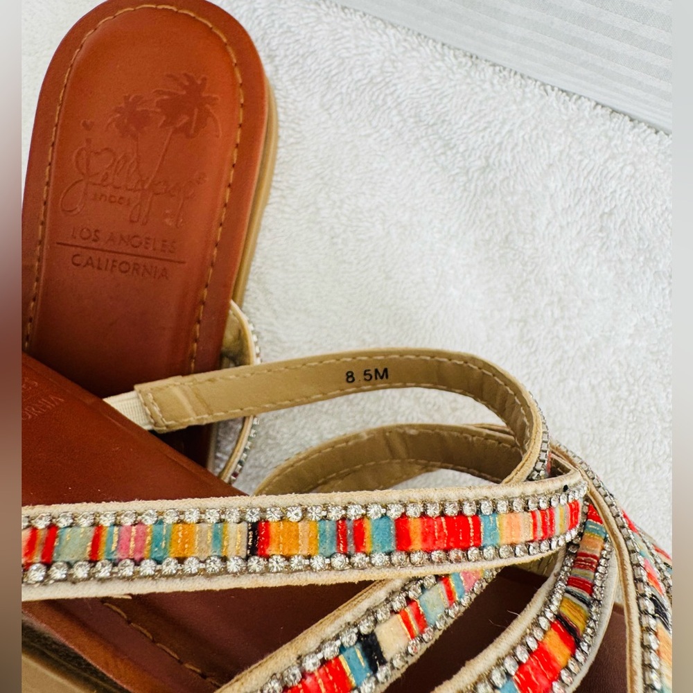 Jellypop Women's Glisten Boho Sandal Size 8.5 - Picture 5 of 5